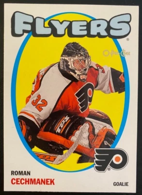 Roman Cechmanek 2001-02 O-Pee-Chee Hockey Heritage #59 Philadelphia Flyers - Image 1 of 2