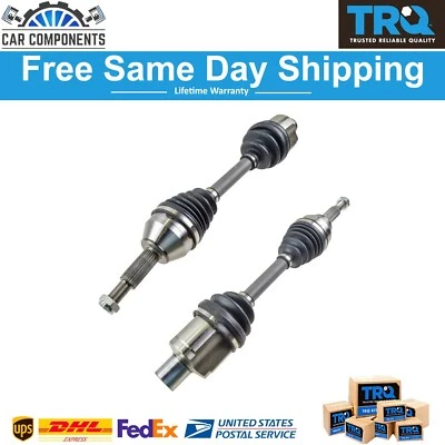 TRQ 前 CV 轴轴组件 LH 右握套件一对适用于福特 Mercury SUV 卡车 — 第 1/3 张图片