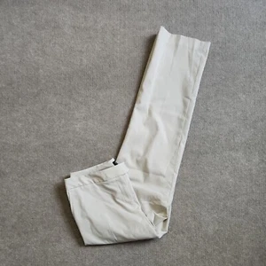 Jones New York Sydney Suit Pants Womens Size 4 Beige Straight Leg Stretch - Picture 1 of 7
