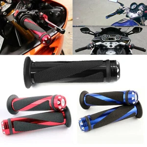 7/8" Rubber Motorcycle Hand Grip Handlebar Bar For Scootor ATV Dirt Bike BSG - Picture 1 of 7