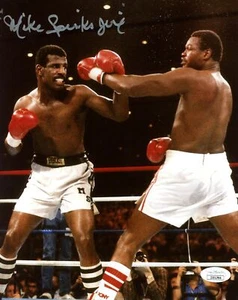 Michael Spinks Boxing Champ Signed/Autographed 8x10 Photo JSA 153997 - Picture 1 of 3