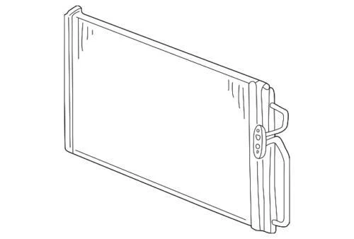 Подлинный конденсатор кондиционера GM 2000-2005 Buick Pontiac LeSabre 52482155 - Изображение 1 из 2