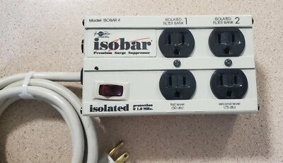 Isobar Noise filter & Surge Suppressor Isolated 1.0 MHz IB-4 Read Description  - Image 1 of 4