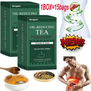 Oil-Reducing Tea-10 Herbal with Excellent Formula, Oil Cleansing Tea for Liver - Picture 1 of 21
