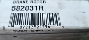 Raybestos Brake Rotor 582031R - Picture 1 of 2