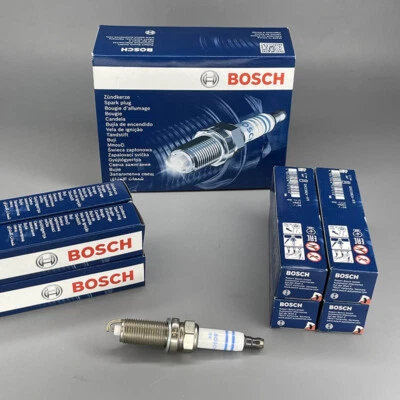 Bujía de níquel BOSCH OE 8 piezas para Ford Ranger Mercury Marquis 1983 Foto 1 de 2