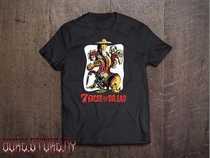 7 Faces of Dr. Lao Movie T Shirt (Black) - Picture 1 of 1