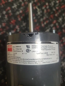 dayton 1/40hp fan motor 3M662E/71634163 - Picture 1 of 3