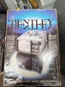 Vintage Bentley Model 100c Portable 5 inch TV Receiver Grey - Picture 1 of 3