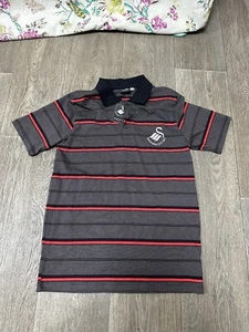 Swansea City Football Polo Stripped Shirt - UK Size S - New With Tags - Picture 1 of 6