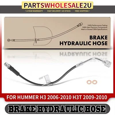 Front Right Passenger Brake Hydraulic Hose for Hummer H3 2006-2010 H3T 2009 2010 - Image 1 of 4