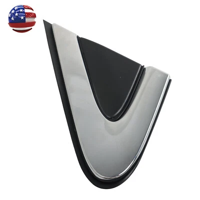 Panel de ajuste de cubierta triangular de esquina de ventana lado del conductor para Chrysler 200 2015-2017 Foto 1 de 4