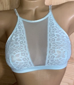 Victoria’s Secret Dream Angels Sheer Unlined Halter High Neck Cutout SZ SP Bra - Picture 1 of 10