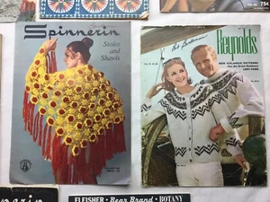 Libretto rivista modello maglia volantino moda anni 60 70 80 lotto vintage - Foto 1 di 10