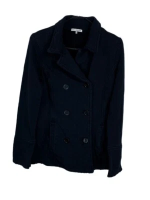 Chaqueta Blazer STANDARD JAMES PERSE Talla 3 Usada Negra Envejecida con Cinturón Foto 1 de 4