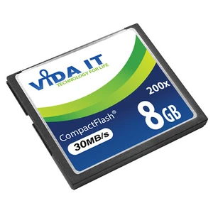 Vida 8GB Compact Flash CF Memory Card Super Fast 200x 30MB/s For Digital Camera - Picture 1 of 7