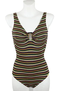 Lidea Badeanzug Größe 36 C Cup Bademode Schwarz Bunt Schwimmanzug Badebekleidung - Bild 1 von 5