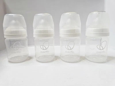Evenflo Balance + Biberones Anchos Paquete de 4 OZ Diseño Antigas Libre de BPA Foto 1 de 4