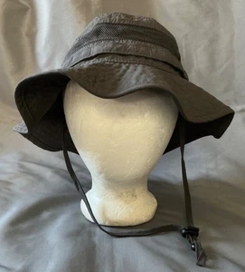 NEW Eddie Bauer Adventure Hiking Cap Gunsmoke Gray S/M Sun Bucket Hat - Picture 1 of 6