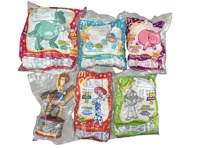 Toy Story 2 McDonald’s 1999 Happy Meal Dispensador de Caramelos Juguetes Figuras Juego Completo Foto 1 de 4