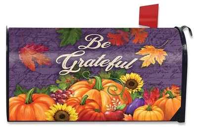 Cubierta de buzón de otoño Briarwood Lane Be Grateful Foto 1 de 4