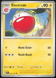 Carte Pokémon Électrode 067/193   Évolutions à Paldea Français - Imagen 1 de 2