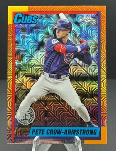 2025 Topps Update - 1990 Topps Chrome Silver Pack Pete Crow-Armstrong U90C-42 - Bild 1 von 2