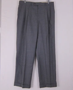 Ralph Lauren LRL Hose Herren 34x30 grau Hochleistungs Wollmischung Bündchenhose - Bild 1 von 9