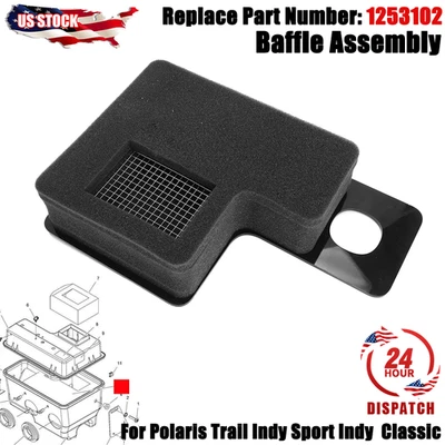For Polaris Air Filter Box Baffle Assembly Indy Trail Touring Classic #1253102 - Image 1 of 4