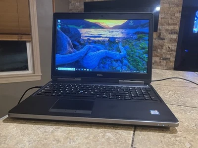 Dell Precision 7520 15.6” i7-7920HQ 3.1 GHz GB RAM 256GB SSD WIN10p No Nvidia - image 1 of 4