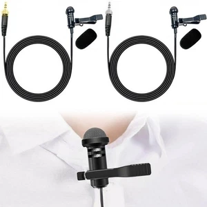 Lapel Microphone For Sony Black Lapel Microphone Complete Accessory Package - Picture 1 of 36