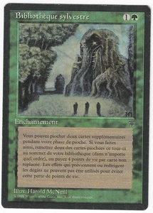 ►Magic-Style◄ MTG Sylvan Library - French Renaissance FBB Played (lightly inked) - Picture 1 of 2