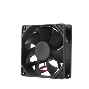 Schwarz Kunststoff-Platz 9025 90 x 90 x 25 mm DC 12V 0,25A Kuehler Luefter G9V7 - Bild 1 von 4