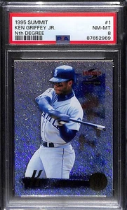 1995 Score Summit - Ken Griffey Jr #1 Nth Degree - PSA 8 SP - Picture 1 of 2