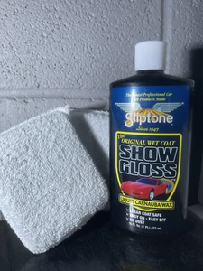 Gliptone Car Care Show Gloss Carnauba Wax includes x 2 Microfibre Applicators - Picture 1 of 1