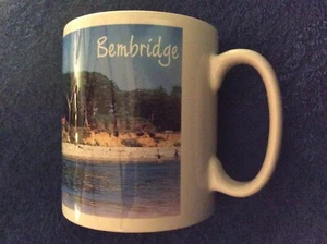 Rare Bembridge Coast Collectible MUG Pottery Coastal/Beach Scene Brand New - Picture 1 of 2