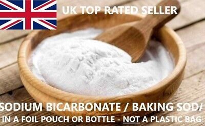 SODIUM BICARBONATE Food Grade Bath Bomb Baking Soda Bread Cakes BI CARB Free P&P • 31.53€