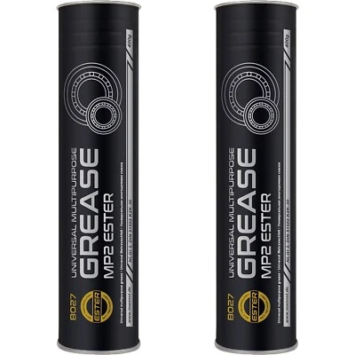 2x400g MANNOL MEHRZWECKFETT UNIVERSAL FETT KARTUSCHE FETTPRESSE MP2 ESTER GREASE - Bild 1 von 2
