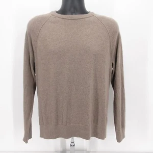 Banana Republic Pullover Herren Large braun Baruffa Merino extra feine italienische Wolle - Bild 1 von 8