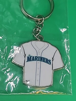 Seattle Mariners Two-Sided Game Jersey Keychain Key Ring MLB Aminco MLBP Rare - Image 1 of 4
