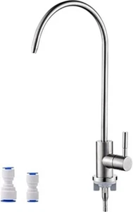 M22301A Drinking Water Filter Kitchen Tap,304 Stainless Steel Modern - Picture 1 of 7