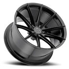 22" Blaque Diamond Bd11 Black Concave Wheels Rims Fits Bmw F15 X5