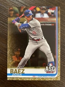 Javier Baez 2019 Topps Gold Parallel #US55 - Serial Numbered /2019 - Bild 1 von 3