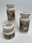 Lord Nelson Pottery Fit for a King Colman's Mustard Salt Pepper and Mustard Pots