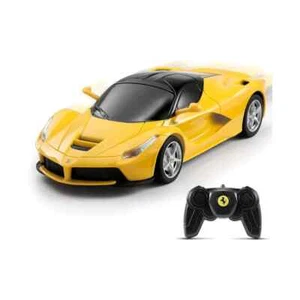 RC 1:24 Ferrari LeFerrari ferngesteuert Modellauto mit Fernbedienung gelb - Bild 1 von 3