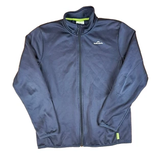 Kathmandu Jacket Mens Size Large Navy Full Zip Lightweight Fleece Hiking Outdoor - Picture 1 of 17