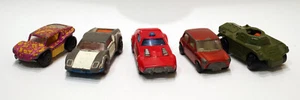 Lotto 5 modellini 1:64 Matchbox N° 8,29,30,64,73 vintage anni '70 diecast - Foto 1 di 21
