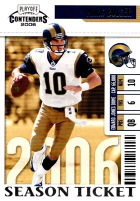 2006 Playoff Contenders Marc Bulger St. Louis Rams #88 - Image 1 of 2