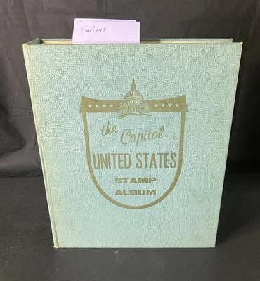 Colección de estampillas usadas y como nuevas de Estados Unidos en un álbum del Capitolio Baby Zep Farleys ZAYIX Foto 1 de 4