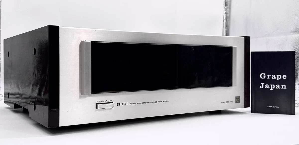【user_5e910edd品】POA-3000 DENON POA-3000 Specifications Denon / Den On